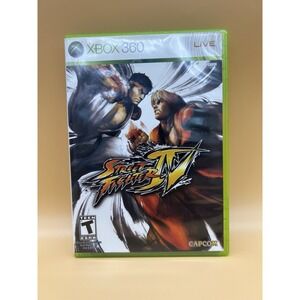 Street Fighter IV Xbox 360 LIVE Complete CIB W/ Manual Tested Working Capcom